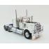 Iconic Replicas - Australian Kenworth W900 6x4 Lowline Bunk Truck White Blue - Scale 1:50