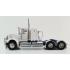 Iconic Replicas - Australian Kenworth W900 6x4 Lowline Bunk Truck White Blue - Scale 1:50