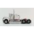 Iconic Replicas - Australian Kenworth W900 6x4 Lowline Bunk Truck White Red - Scale 1:50