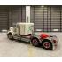 Iconic Replicas - Australian Kenworth W900 6x4 Lowline Bunk Truck White Red Spider - Scale 1:50