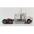 Iconic Replicas - Australian Kenworth W900 6x4 Lowline Bunk Truck White Red Spider - Scale 1:50