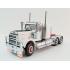 Iconic Replicas - Australian Kenworth W900 6x4 Lowline Bunk Truck White Red Spider - Scale 1:50