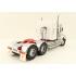 Iconic Replicas - Australian Kenworth W900 6x4 Prime Mover Truck White Red - Scale 1:50