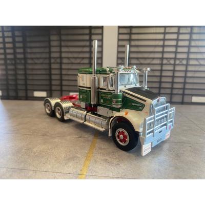 Iconic Replicas - Australian Kenworth W900SAR 6x4 Low Bunk Truck I R Cootes Holdings - Scale 1:50