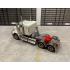 Iconic Replicas - Australian Kenworth W900SAR 6x4 Lowline Bunk Truck Red White Spider Wheels - Scale 1:50