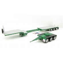 Iconic Replicas - Custom Transport Equipment CTE 45' Extendable Drop Deck Trailer with 3axle Dolly Doolans - Scale 1:50