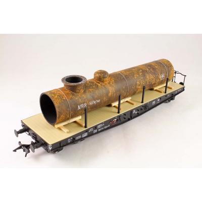 Ladegueter Bauer 01025 - Old Scrap Special Pipe on Transport Frame - Scale 1:50 