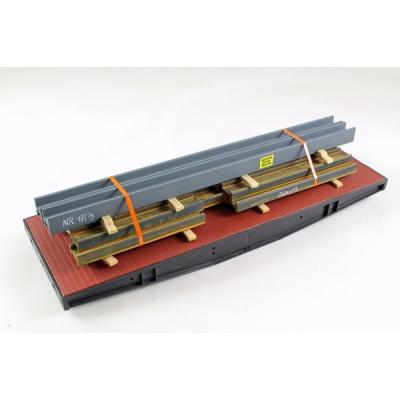 Ladegueter Bauer 01040 - Mixed H Profile Steel Beams - Scale 1:50