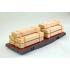 Ladegueter Bauer 01057 - Set of 2 Sawn Timber Board Stacks - Scale 1:50