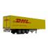 Marge Models 1904-02-01 - Pacton Box Trailer DHL Design - Scale 1:32