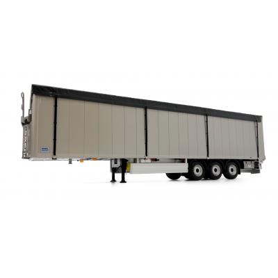 Marge Models 2016-02  - Knapen Walking Floor Trailer 3 axle with Black Cover - Scale 1:32