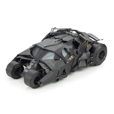 Metal Earth 3D ICONX Laser Cut DIY Model KIT DC The Dark Knight Batman Tumbler Car Premium Series