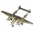 Metal Earth 3D ICONX Laser Cut DIY Model KIT - Lockheed Martin P-38 Lighting Fighter Bomber Plane WW II - Scale 1:79