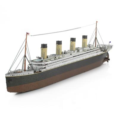 Metal Earth 3D ICONX Laser Cut DIY Model KIT RMS Titanic Ship Scale 1:928 Premium Series
