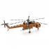 Metal Earth 3D ICONX Laser Cut DIY Model KIT - Sikorsky S-64 Skycrane Helicopter - Scale 1:112