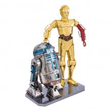 Metal Earth 3D Laser Cut Model  Star Wars C-3PO & R2-D2 Gift Set DIY MODEL KIT