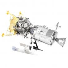 Metal Earth 3D Laser Cut Steel Kit Model NASA Apollo CSM Spaceship with Luna Module