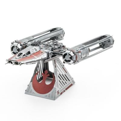 Metal Earth Star Wars 3D Laser Cut Steel Model Kit Zorii's Y-Wing Fighter