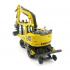 NZG 1011 Liebherr A922 Rail Litronic Two-Way Hydraulic Mobile Wheeled Excavator New 2021 - Scale 1:50