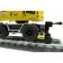 NZG 1011 Liebherr A922 Rail Litronic Two-Way Hydraulic Mobile Wheeled Excavator New 2021 - Scale 1:50