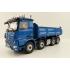 NZG 1066/02 Mercedes Benz AROCS 8x4 Meiller Dump Truck Blue - Scale 1:50