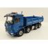 NZG 1066/02 Mercedes Benz AROCS 8x4 Meiller Dump Truck Blue - Scale 1:50