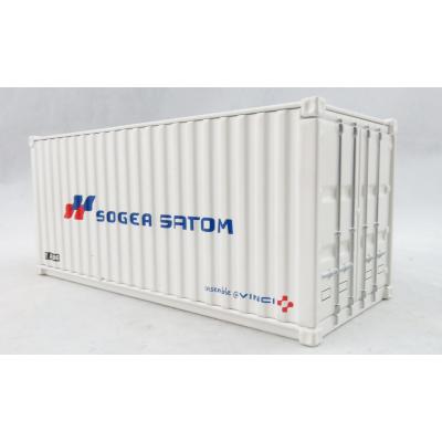 NZG 875/07 - 20ft Sea Container Sogea Satom - Scale 1:50