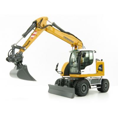 NZG 9431 LIEBHERR A918 COMPACT LITRONIC Hydraulic Mobile Wheeled Excavator New Design - Scale 1:50