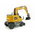 NZG 9431 LIEBHERR A918 COMPACT LITRONIC Hydraulic Mobile Wheeled Excavator New Design - Scale 1:50