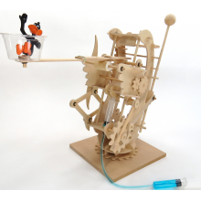 Pathfinders - Hydraulic Gearbot Wooden Mechanical Kit