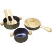 Plan Toys 3413  - Wooden Cooking Utensils