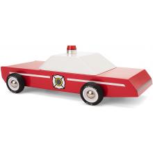 Candylab Toys - Firechief Wooden Fire Department Chief Car
