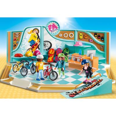 Playmobil 9402 - Bike & Skate Shop - City Life Shopping