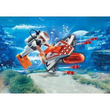 Playmobil 70004 Spy Team Underwater Wing - Top Agents