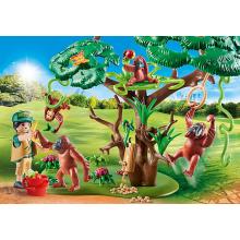 Playmobil 70345 - Orangutans with Tree - Family Fun