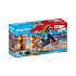 Playmobil 70553 - Stunt Show Motocross with Fiery Wall - Stunt Show