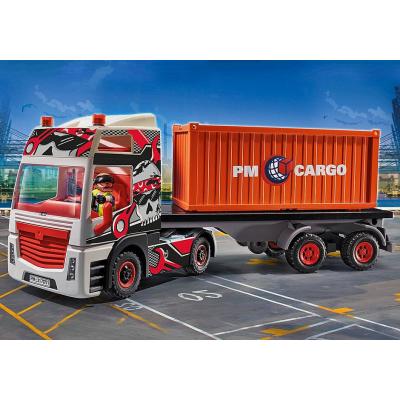 Playmobil 70771 -  Truck with Cargo Container - City Action 