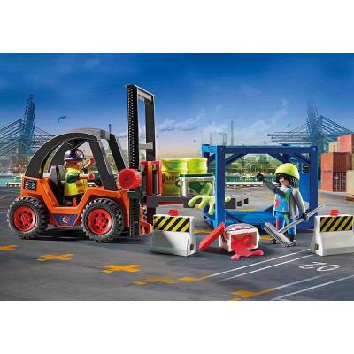 Playmobil 70772 - Forklift with Freight - City Action
