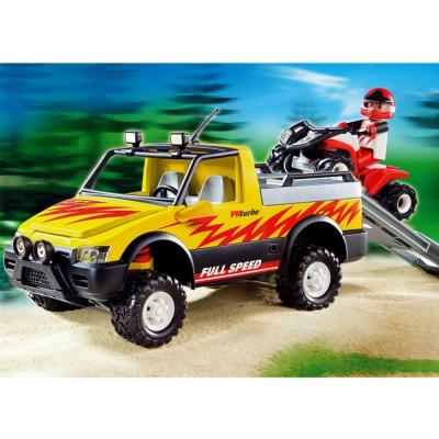 Playmobil 4228 - Pick-Up Truck with Quad - New 2022