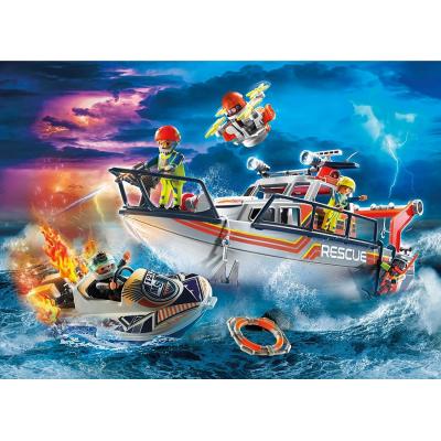Playmobil 70140 - Fire Rescue with Personal Watercraft - City Action