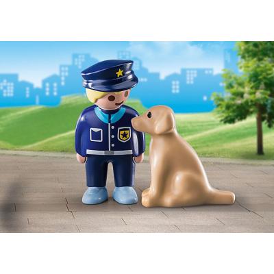 Playmobil 70408 - 123 Police Officer with Dog