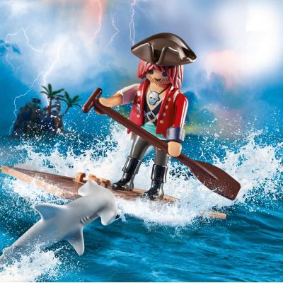 Playmobil 70598 - Pirate with Raft - Special Plus