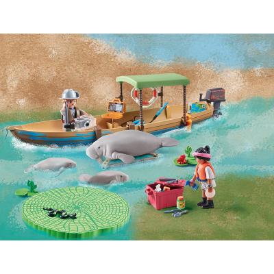 Playmobil  71010 - Wiltopia Boat Trip to the Manatees