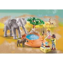Playmobil 71294 - Elephant at the Waterhole - Wiltopia
