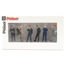 Preiser 68213 Set of 6 Business Figurines Scale 1:50