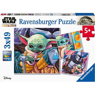 Ravensburger - Star Wars Grogu Moments Puzzle - 3 x 49 pieces
