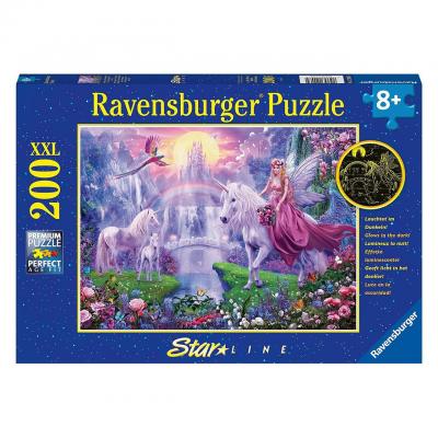 Ravensburger - Unicorn Kindom - glow in dark Puzzle - 200 pieces