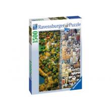 Ravensburger - New York Divided Town Puzzle - 1500 pieces