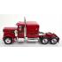 Road King RK180086 - 1967 Peterbilt 359 Bull Nose Prime Mover Truck Red / Black - Scale 1:18