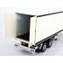 Road Kings RK180163 - 2 axle Semi Box Trailer White / Black - Scale 1:18